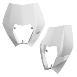 Polisport osłona lampy przód ktm exc / exc-f / xc-w / xcf-w `08-13 kolor biały (wzór oem)